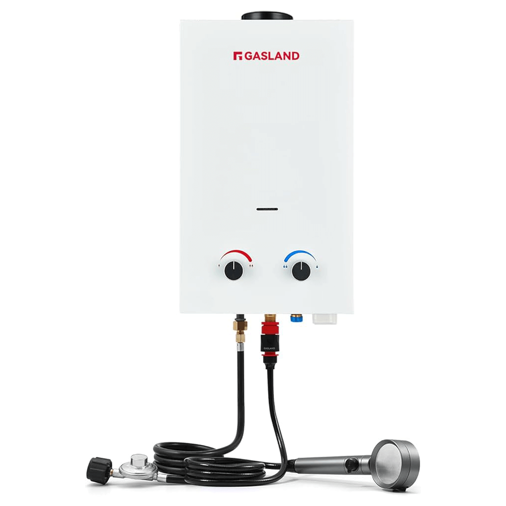 Camper Tankless Water Heater - 3.18GPM 12L White