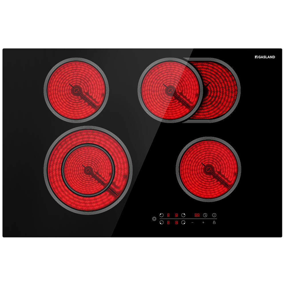 12" 2 Burner Sensor Touch Control Electric Cooktop