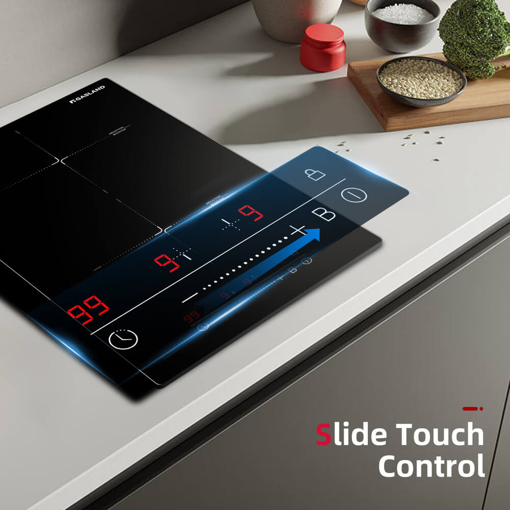 12" 2 Burner Touch Control Induction Cooktop