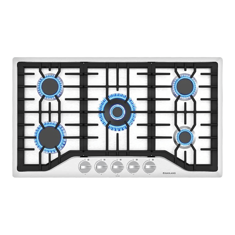 GASLAND 36 Inch 5 Burner NG/LPG Convertible Built-in Gas Cooktop for Wholesale