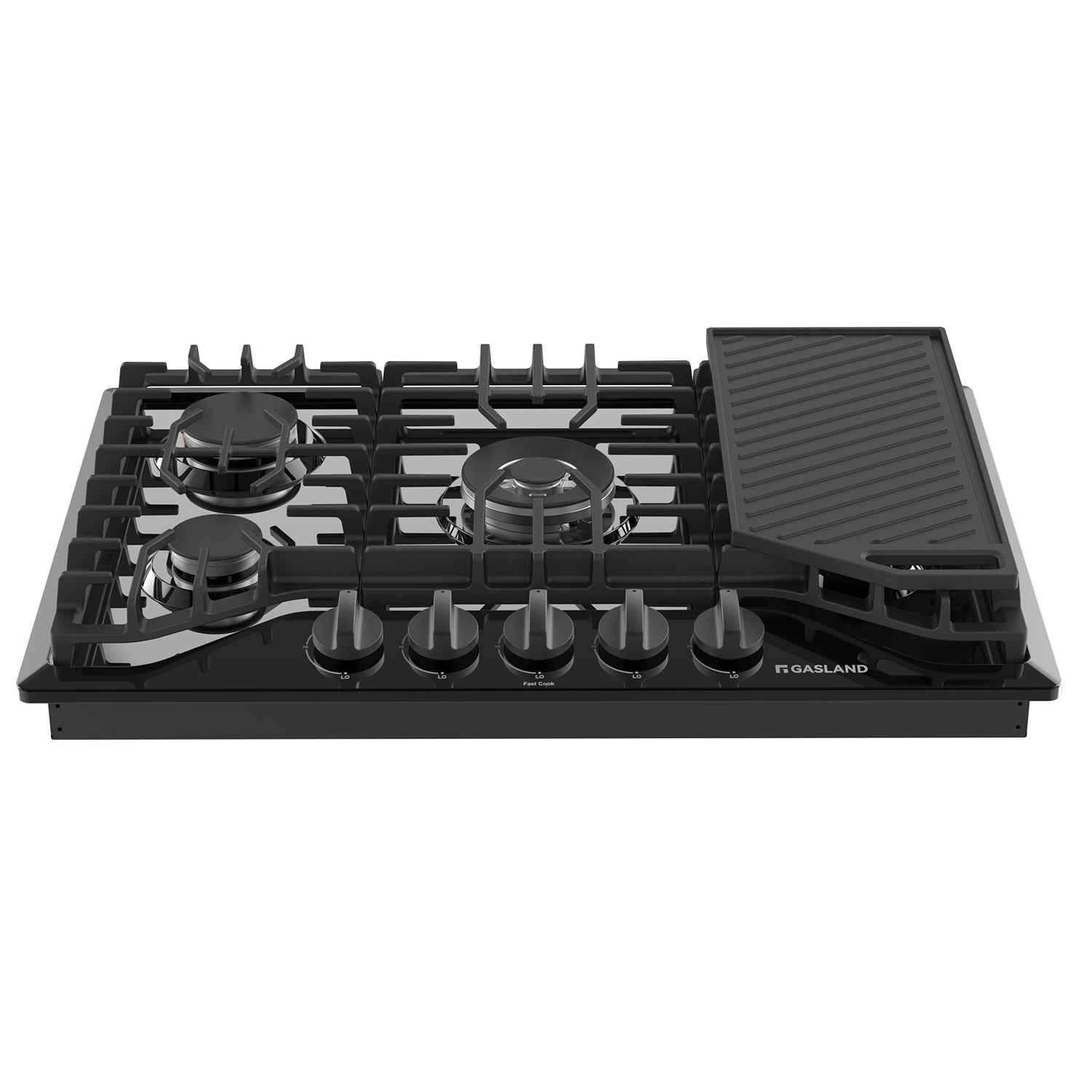 GASLAND 30" 5 Burner Black Enamel Gas Cooktop